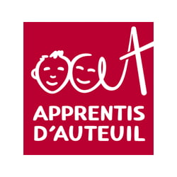 Logo des Apprentis d'Auteuil, qui ont fait confiance à ComColors